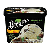 Breyers Ice Cream Mint Chocolate Chip Full-Size Picture